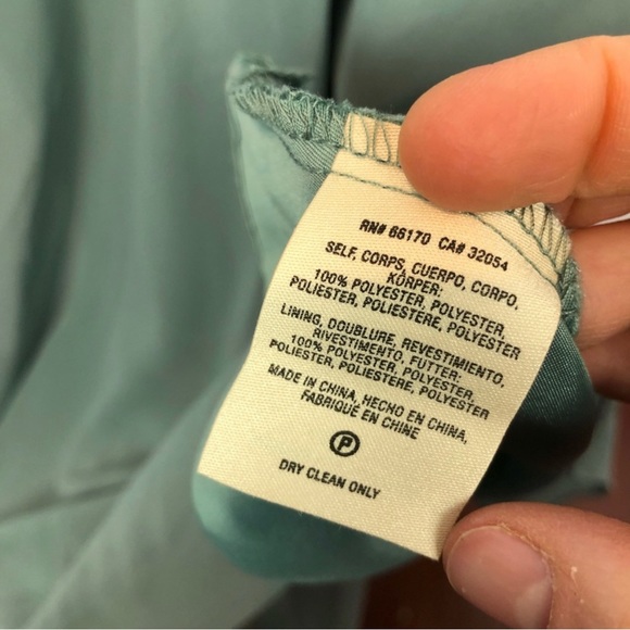 BHLDN light green v-neck maxi dress M - Picture 11 of 11